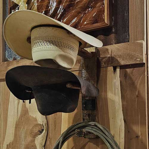 Custom Two Hat Rack